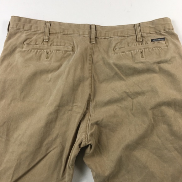 Eddie Bauer Mens Classic Khakis 38x34 C2102 - Picture 2 of 6